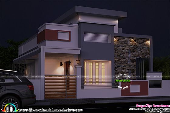 Small modern home architecture
