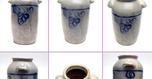 studio antique antique decorated stoneware jar pottery studio antique antique decorated stoneware jar pottery