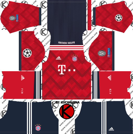 FC Bayern Munich 2018/19 Kit Dream League Soccer Kits Kuchalana