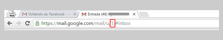 Alternando entre contas Gmail 2