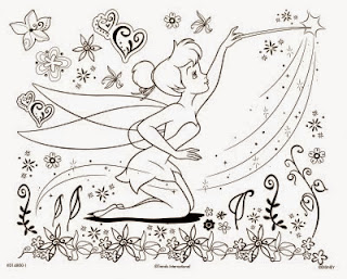 desenho Tinkerbell para pintar