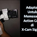 Adapter untuk Memasang Action Camera ke Smartphone Gimbal (Stabilizer)