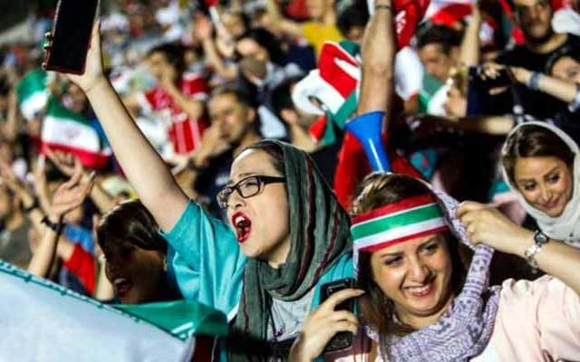 Iranian women have access to the stadium স্টেডিয়ামে প্রবেশাধিকারে ইরানি নারীরা