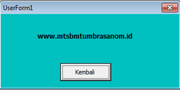 Kode Macro Membuat Text Berjalan Di Userform Excel Mtss Baitul Muttaqin Tumbrasanom