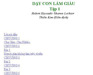 DẠY CON LÀM GIÀU 1 - Sách dạy làm giàu - Sách hay DẠY CON LÀM GIÀU 1 - Sách dạy làm giàu - Sách hay