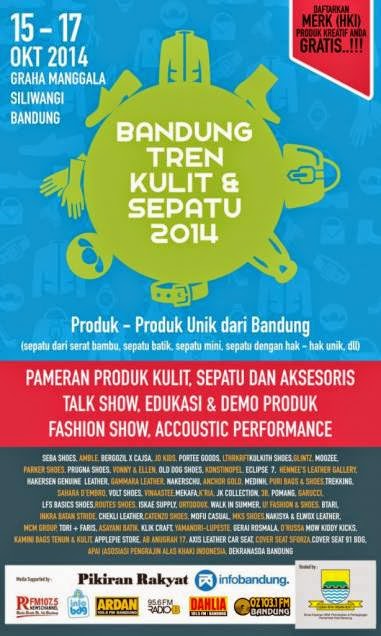 Pameran Bandung Tren Kulit & Sepatu 2014 (15 – 17 oktober 2014 ), Graha Manggala Siliwangi