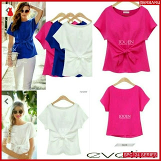 SPC124E42 Evelin Blouse Twiscone Bhn Atasan Wanita | BMGShop