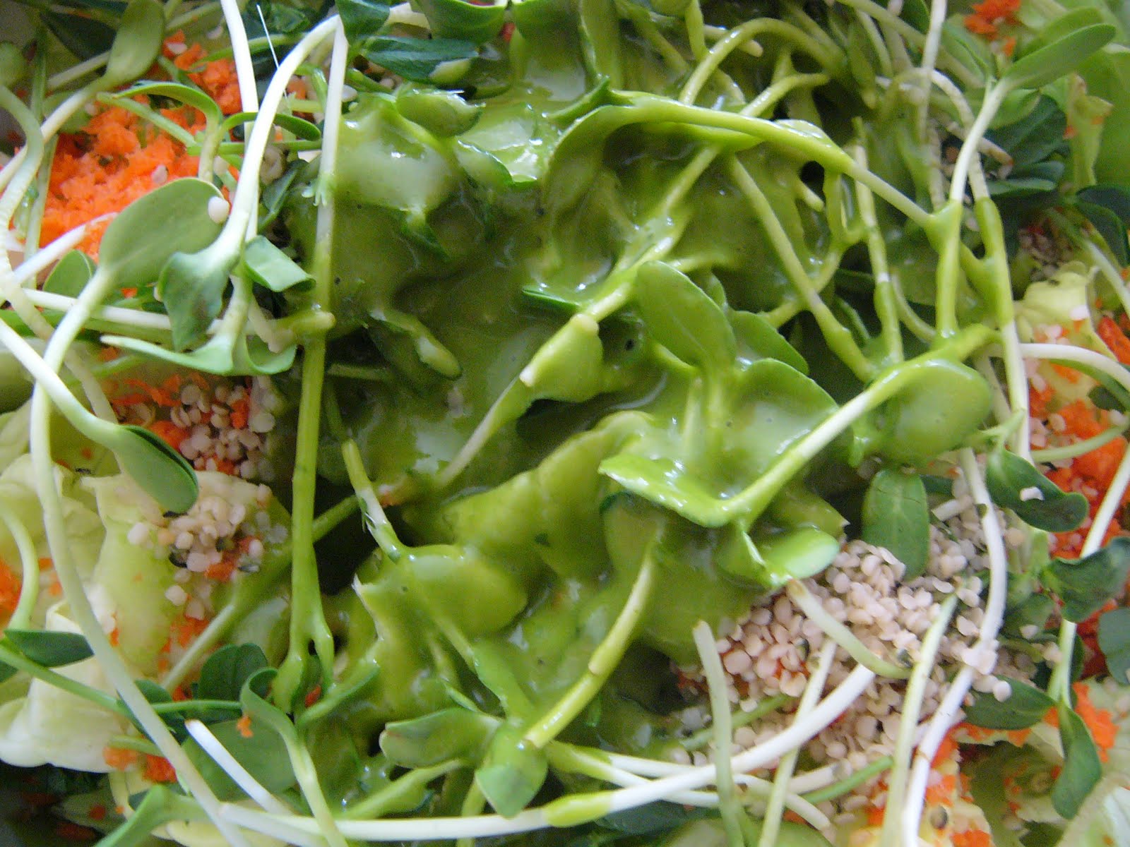 Tebasiles Kitchen: Creamy Green Goddess Dressing