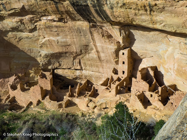 Square Tower House ruin, Mesa Verde National Park, Colorado.