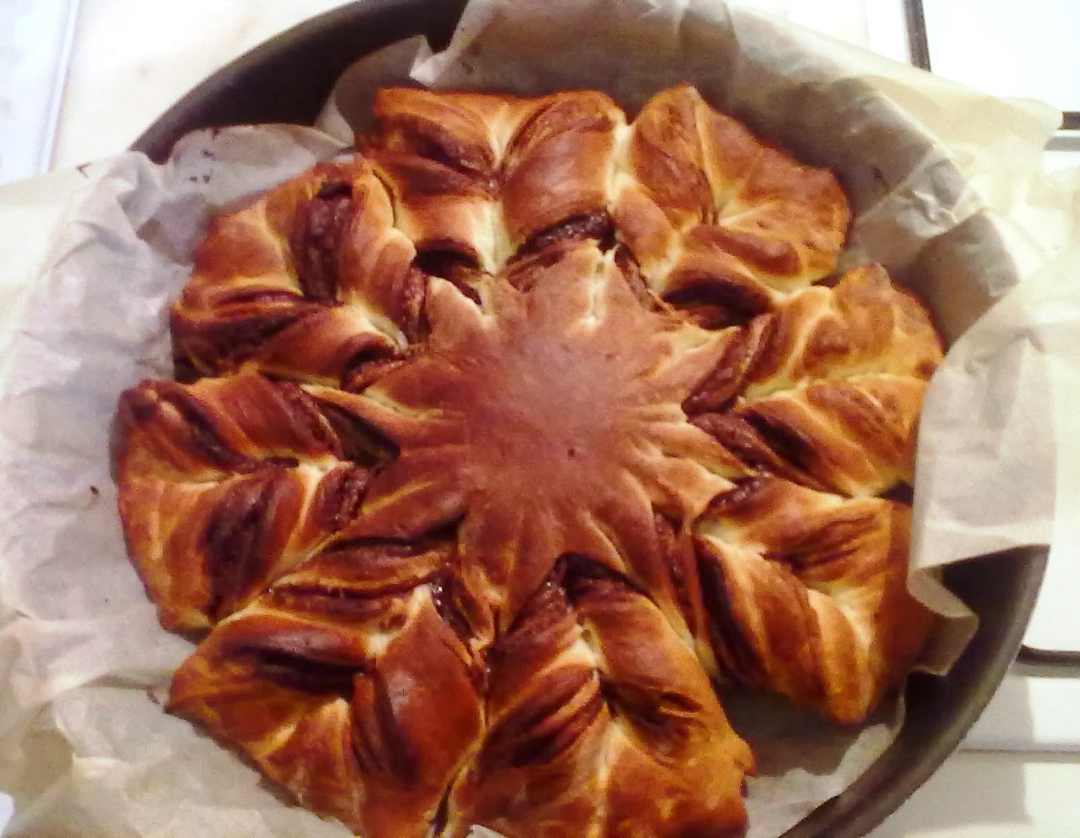 Pan brioche alla Nutella a forma di stella Pomodori verdi fritti