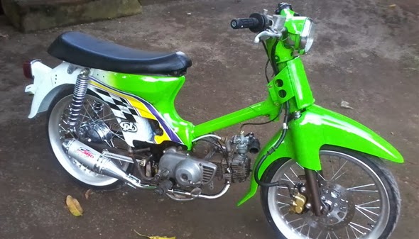 Modifikasi Motor Honda C70 Terbaru dan Terkeren Modifikasi Motor Honda C70