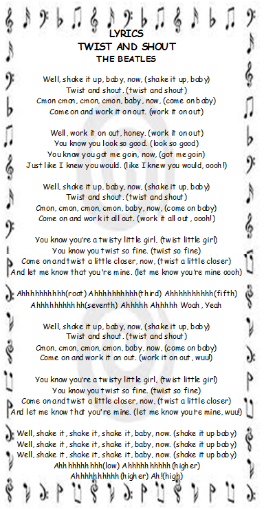 twist lyrics