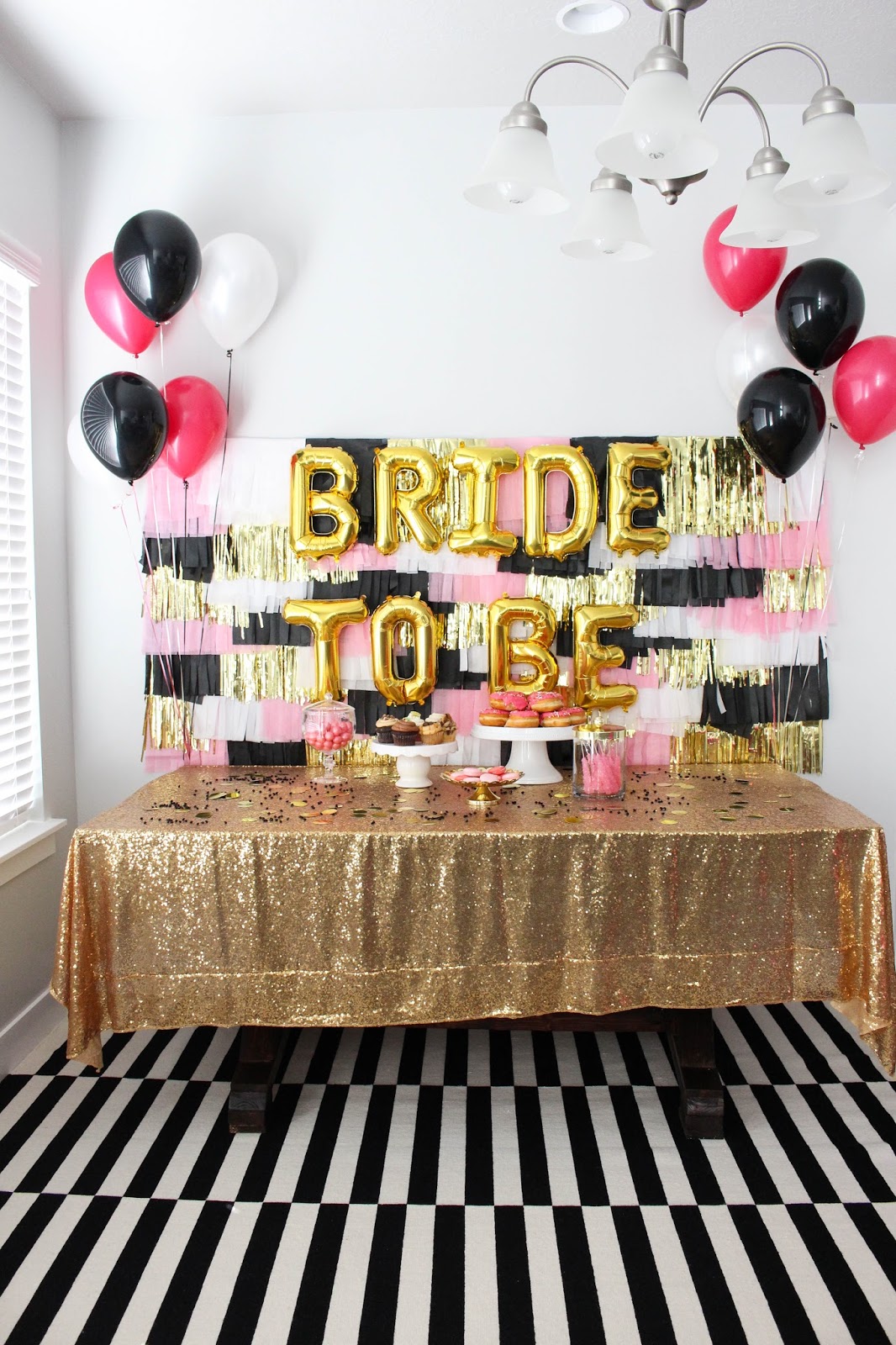 Black, Pink & White Bachelorette Party...