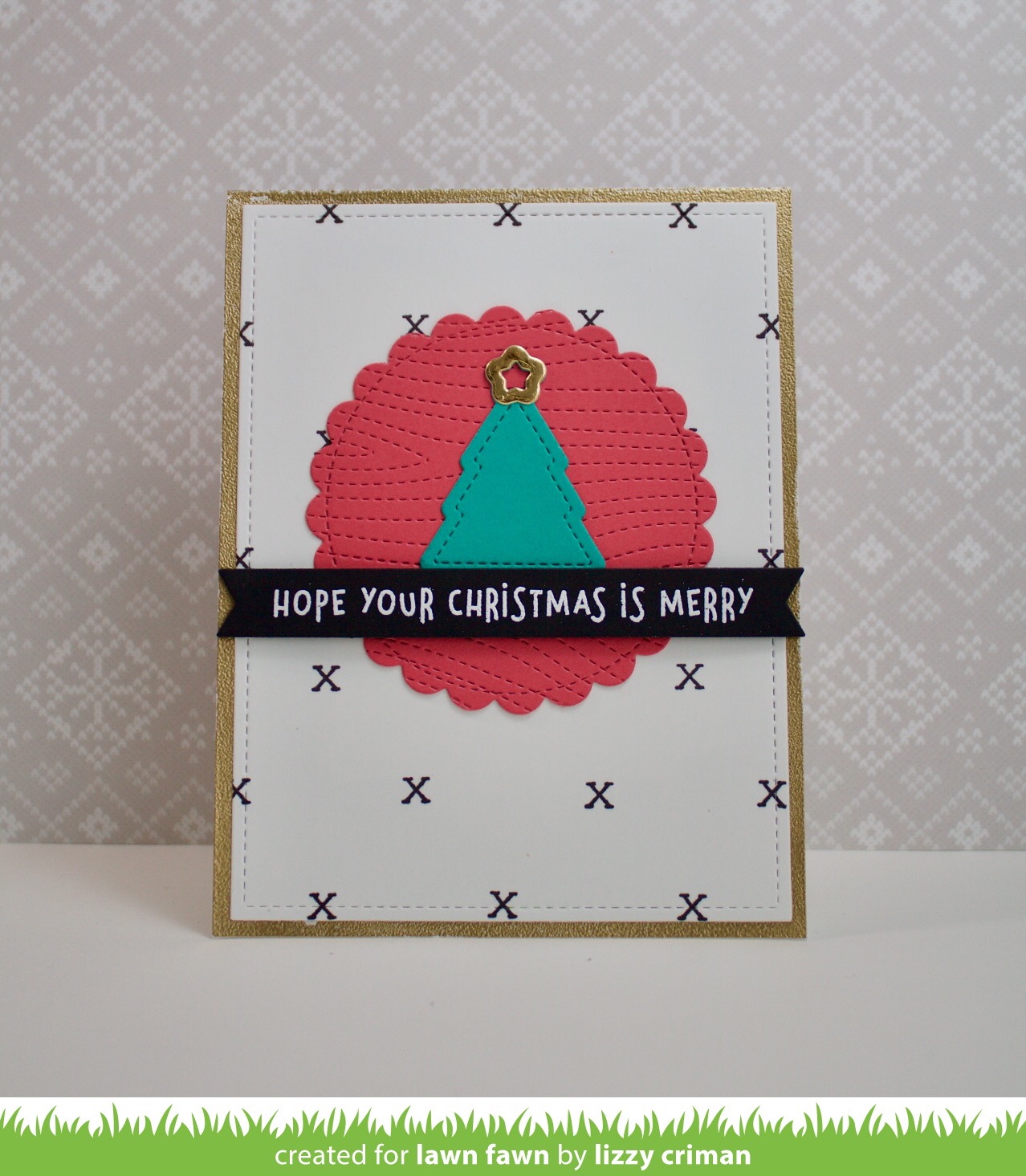 This haus of cards: modern christmas card + video This Haus of Cards: Modern Christmas Card + Video