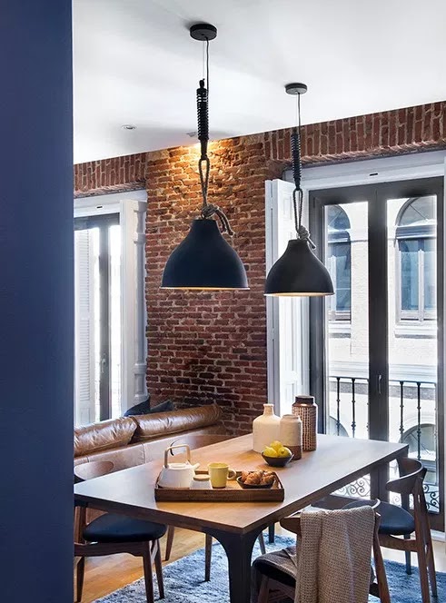 ''The British Blue'' An inspiring rental apartment in Madrid by Egue y Seta