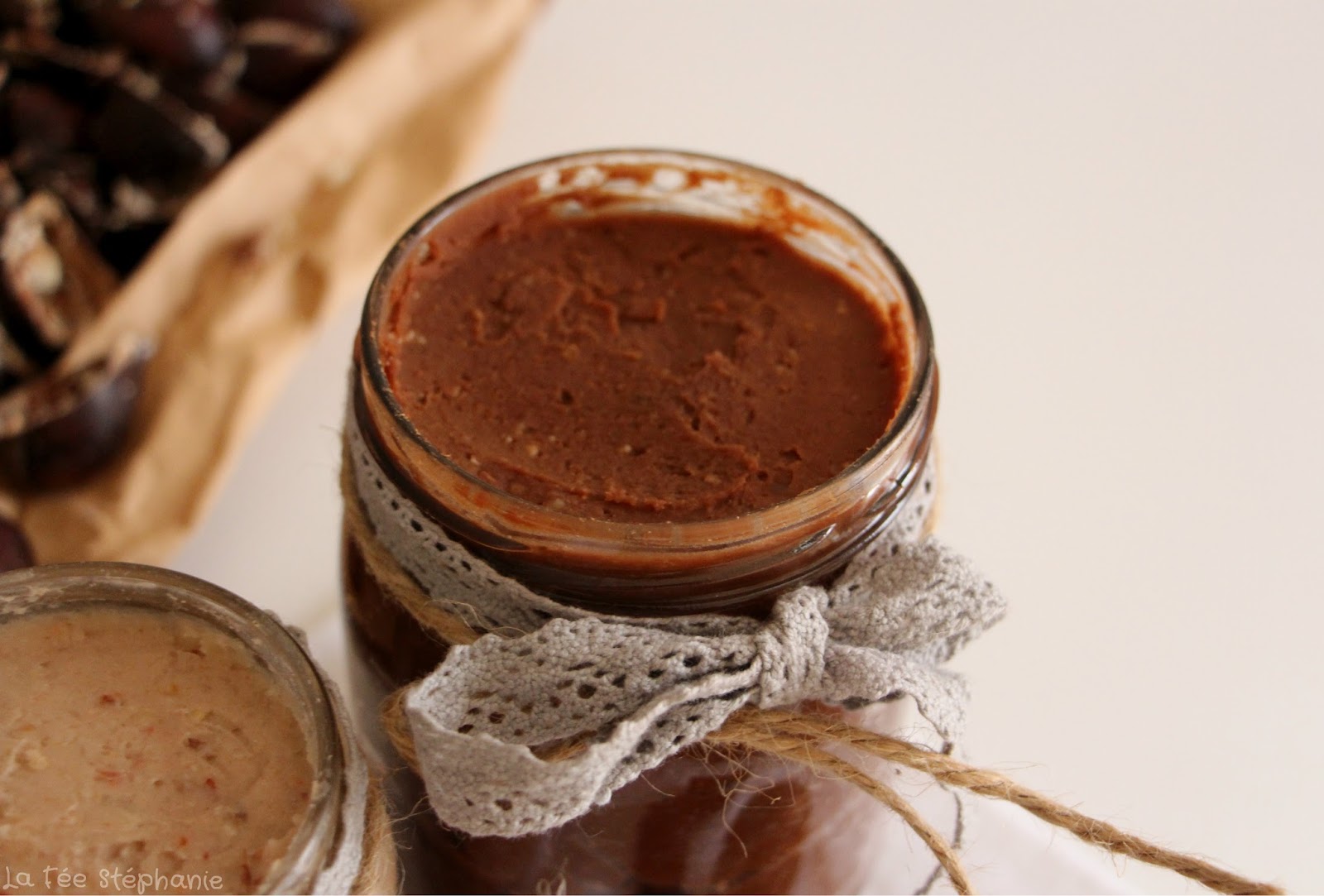 Crème de châtaignes ou châtaigneschocolat, une pure gourmandise toute