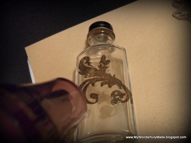 "Wonderfully Made" Embossing On Glass