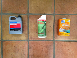 tile saltillo floor sealing dusty coyote stripping strip remove totally useless below three