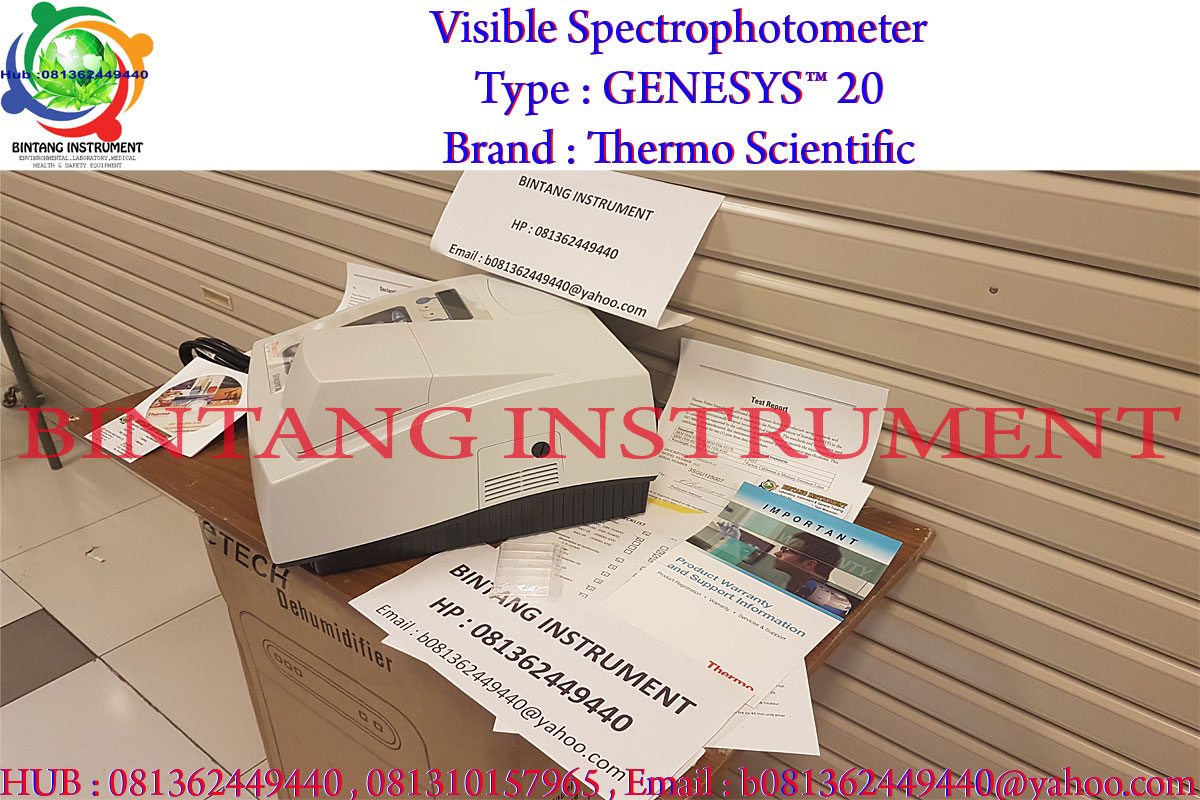 BINTANG INSTRUMENT 081362449440 Jual Spectrophotometers Genesys 30,40