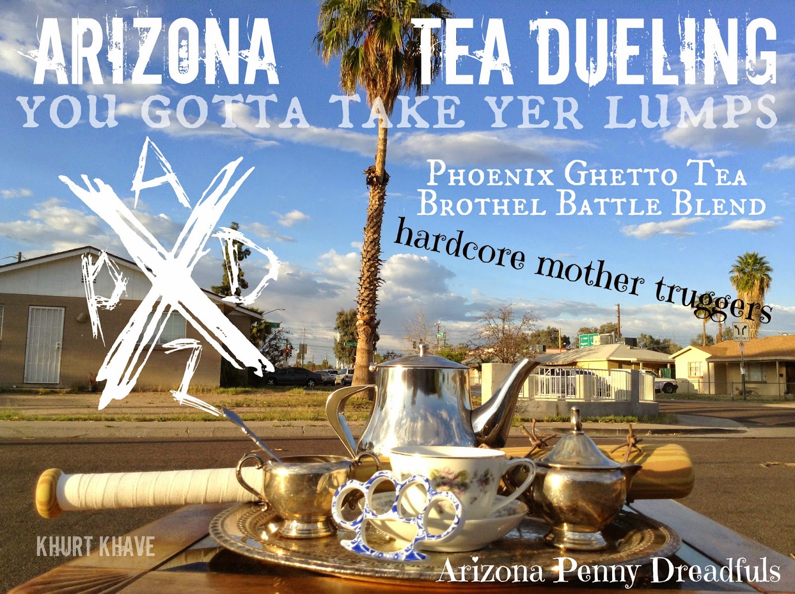 Chainsaw Alice in Wonderland Steampunk Tea Dueling