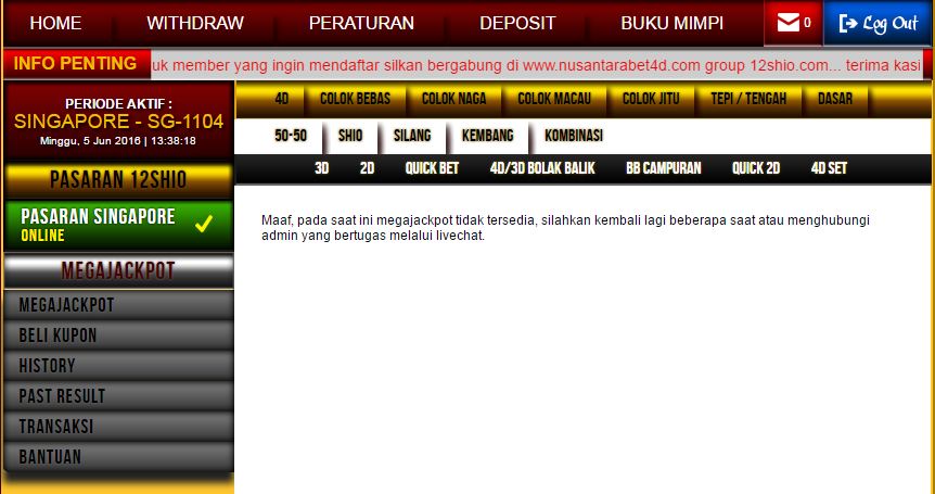 MEGA JACKPOT Ratu JP