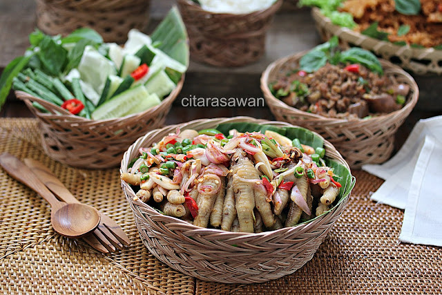 Kerabu Kaki Ayam Thai ~ Resepi Terbaik