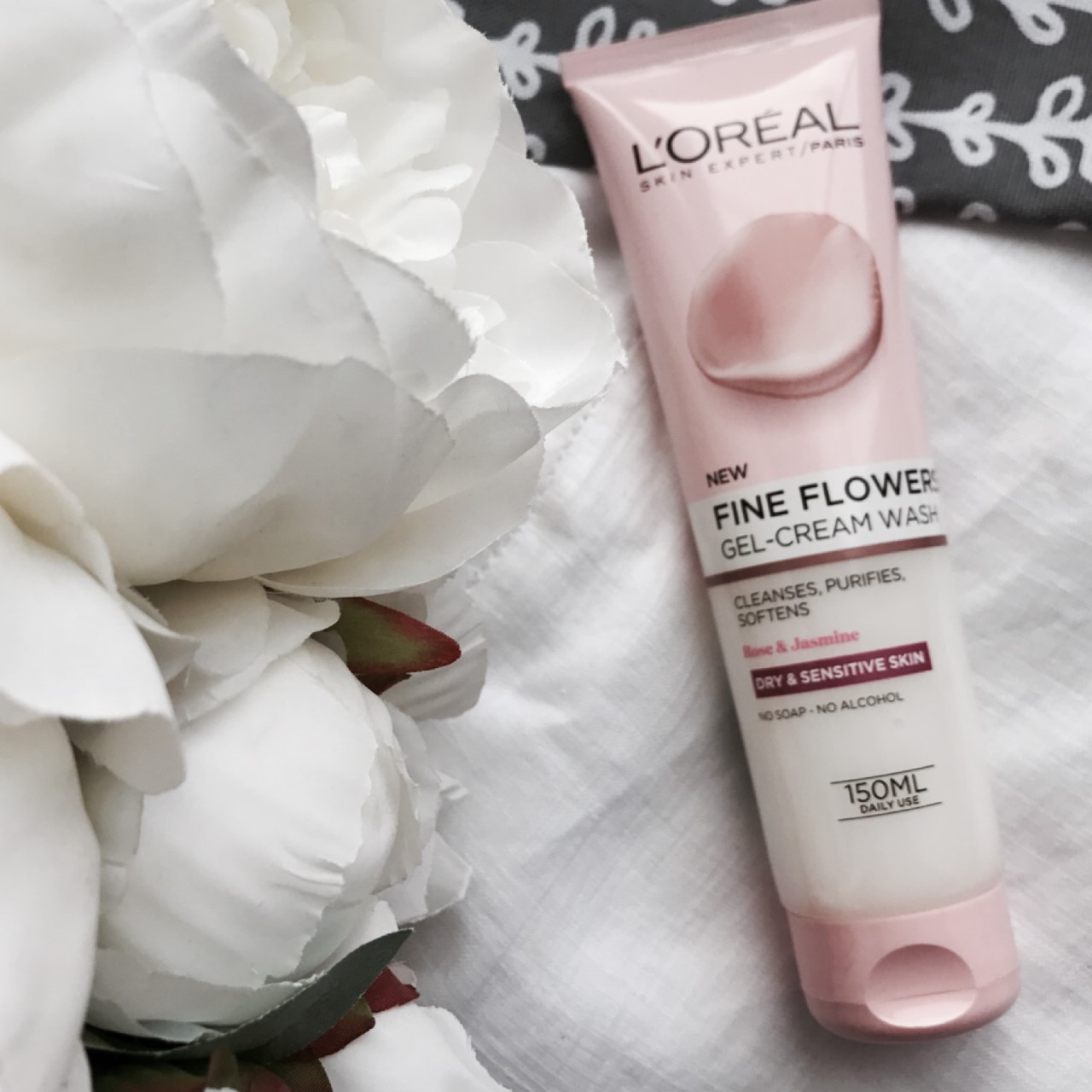 loreal flower face wash