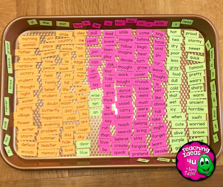 how to make your own magnetic poetry activity teachingideas4u by