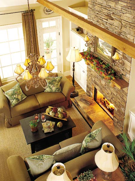 New Home Interior Design: Cozy living room ideas