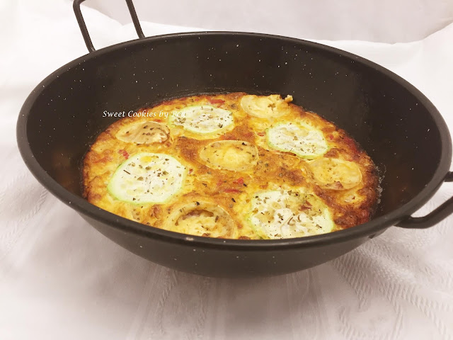 Frittata de verduras en perol