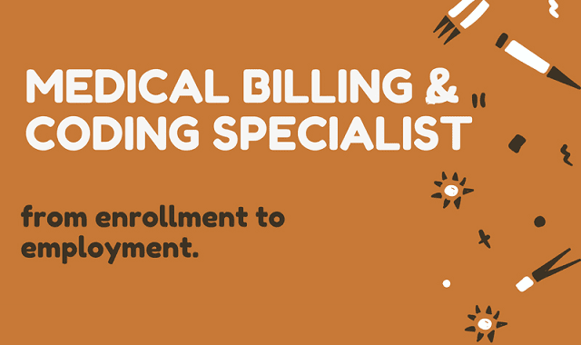 start your new career as a medical biller and coder infographic start a new career