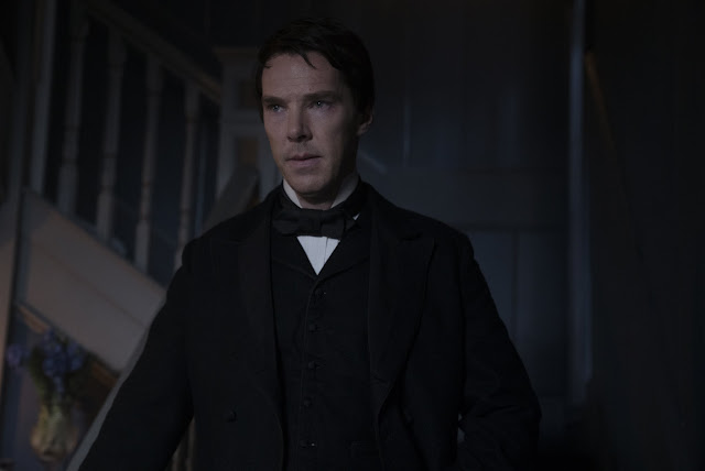 Benedict Cumberbatch as Thomas Edison in The Current War