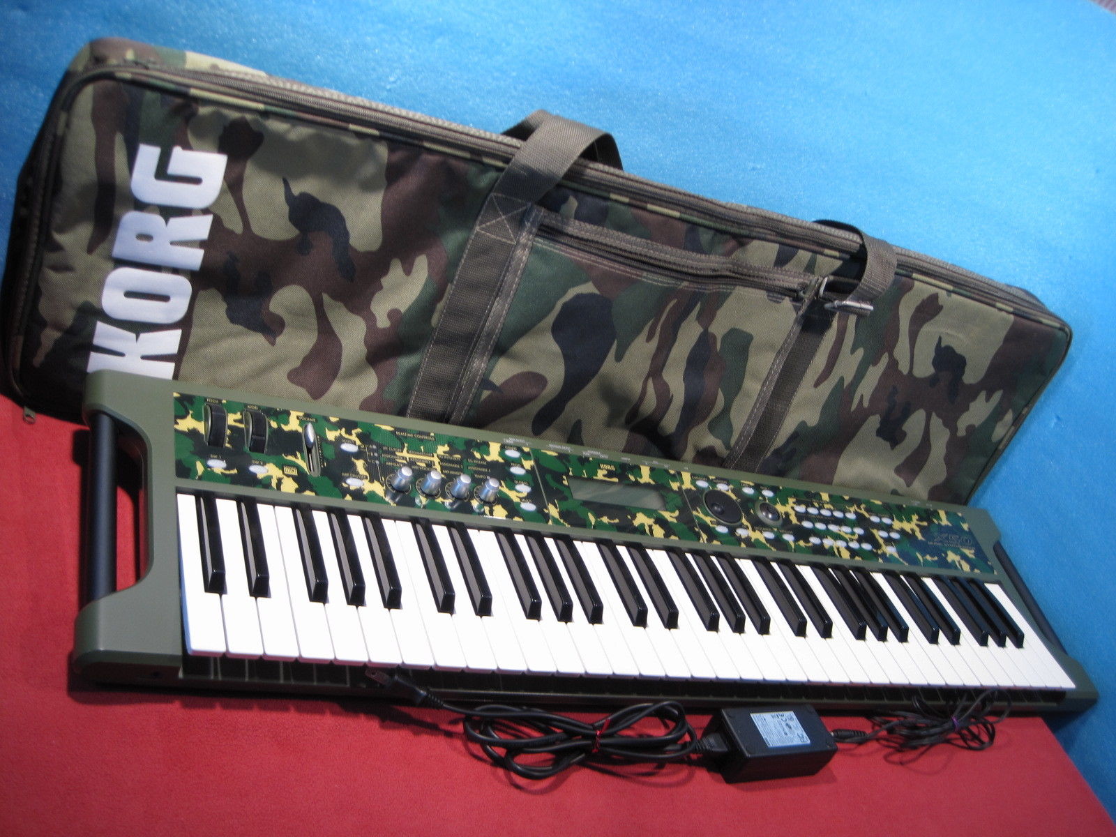 MATRIXSYNTH: Korg X50 CF Camouflage Limited Color Synthesizer w