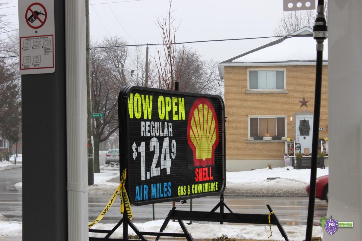 SCG Niagara The Recently Opened SHELL CORNER STORE GAS STATION on