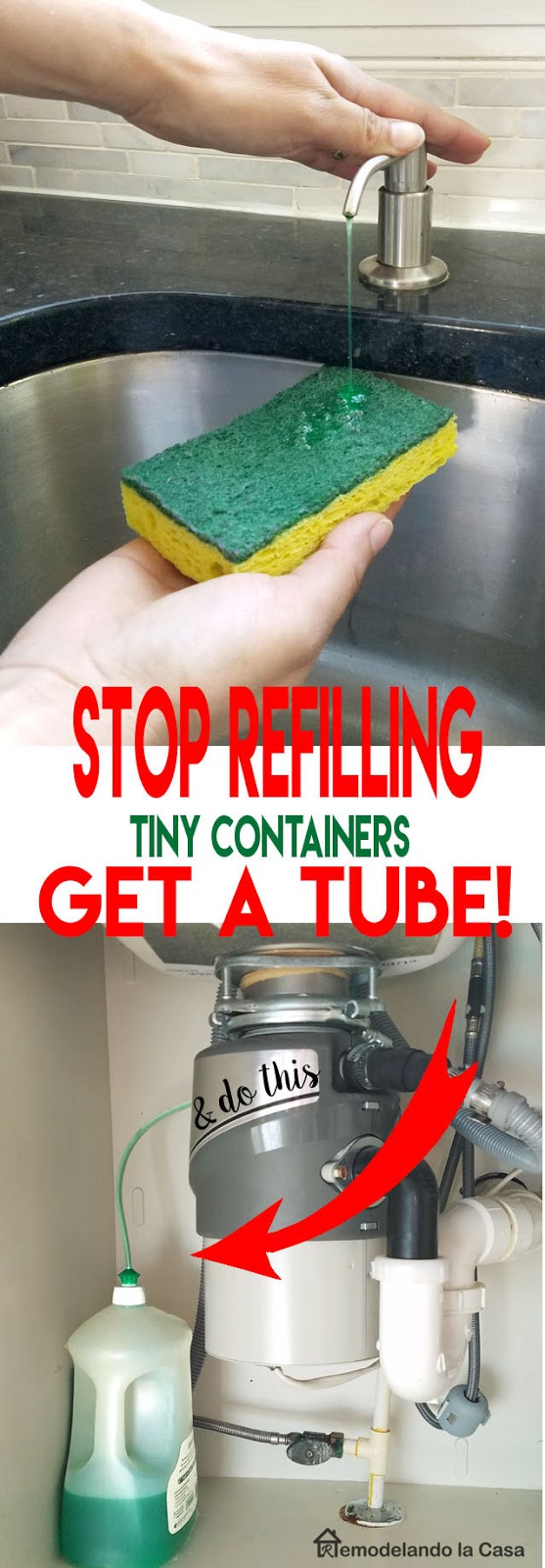 DIY Trick out your Sink Soap Dispenser Video Episode