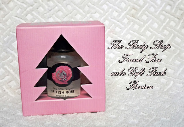 REVIEW : THE BODY SHOP BRITISH ROSE TRAVEL SIZE cube set