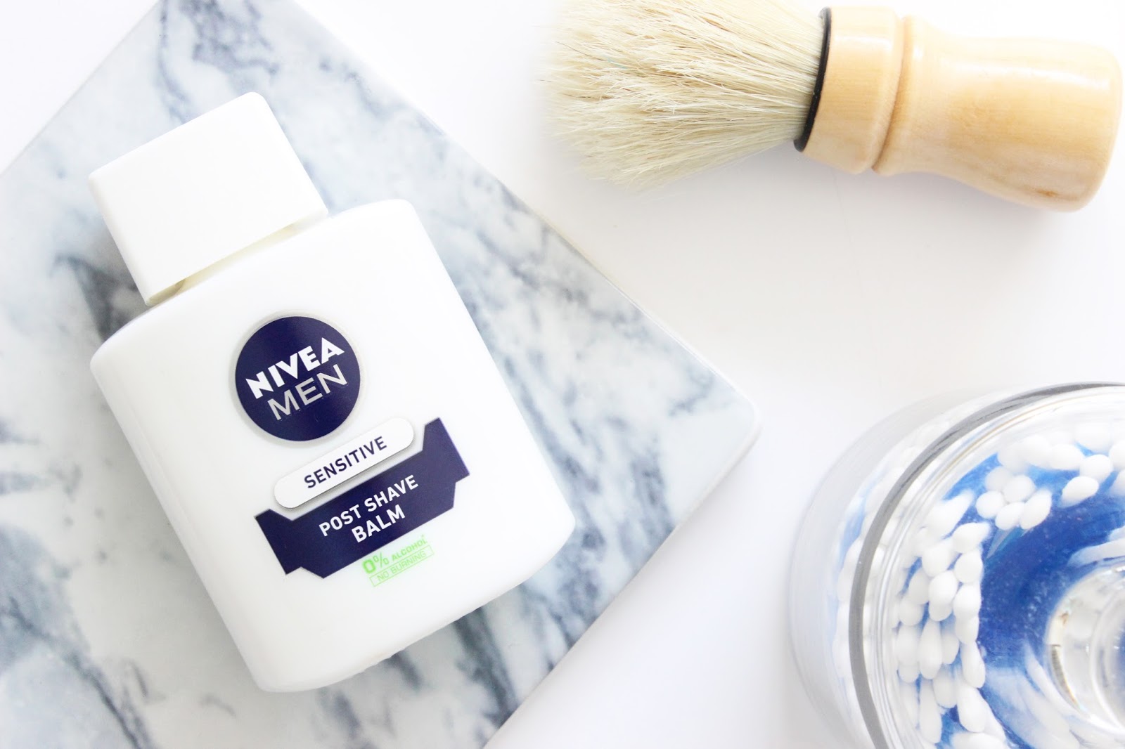Nivea For Men Sensitive Post Shave Balm As A Primer? BRITISH BEAUTY