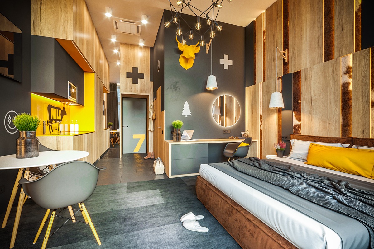 Thiết kế nội thất phòng ngủ theo chủ đề thành phố: Cảm hứng từ 3 khách sạn Suites Thiết kế nội thất phòng ngủ theo chủ đề thành phố: Cảm hứng từ 3 khách sạn Suites