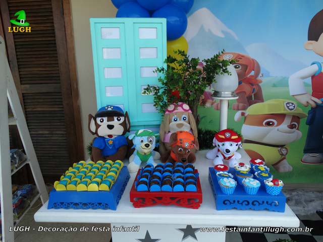 Festa infantil Patrulha Canina - Decoração Festa infantil Patrulha Canina - Decoração