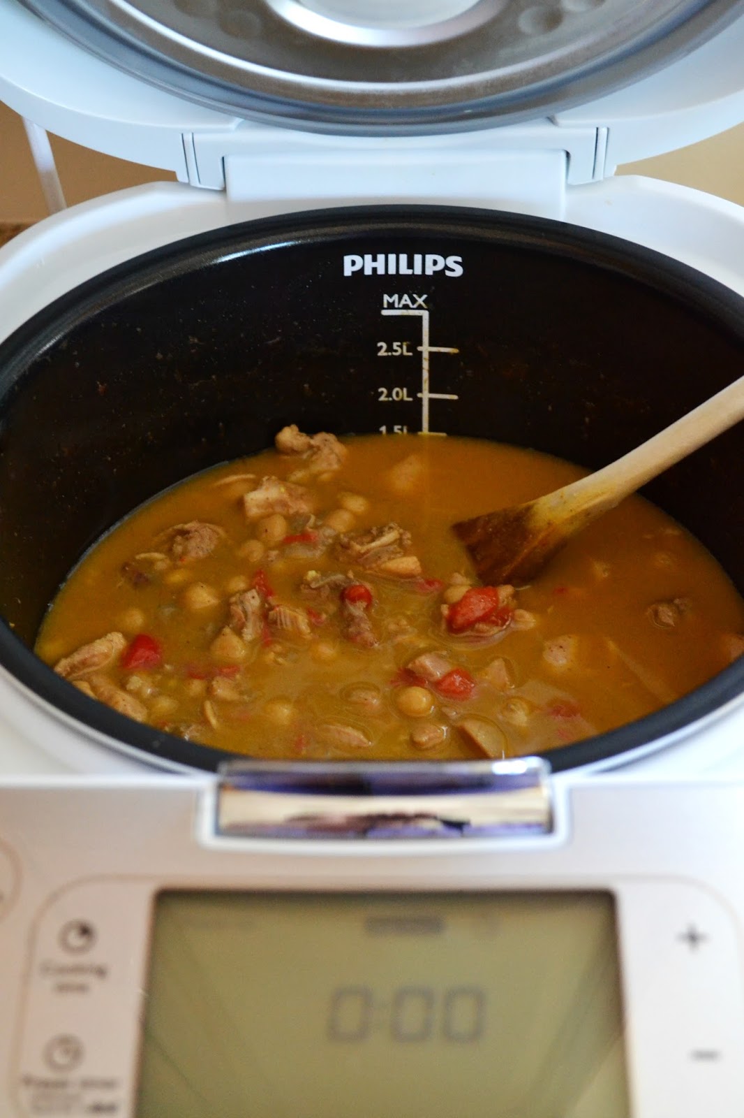 Coconut curry chicken soup + Philips Multicooker giveaway!