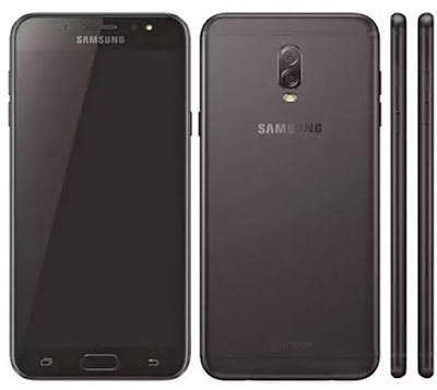 Spesifikasi Samsung Galaxy J7 Plus Spesifikasi Samsung Galaxy J7 Plus Perangkat Samsung Galaxy J7 Plus hadir dengan desain full metal pada bodinya sehingga membuatnya terlihat premium, elegan dan stylish. Bukan hanya itu saja, ponsel dengan bezel tipis ini juga tersedia dalam tiga varian warna keren diantaranya pink, emas dan hitam. Dimensi Samsung Galaxy J7 Plus ini sendiri memang bongsor mencapai 152.4 x 74.7 mm dalam emat sudut membulat. Selain itu bodinya juga terbilang ramping hanya 7.9 mm saja dengan bobot sekitar 175 gram. Smartphone Samsung Galaxy J7 Plus menawarkan dua slot SIM Nano sehingga mendukung Dual SIM yang mampu menawarkan kemampuan seluler lebih optimal. Bukan hanya itu saja, Samsung Galaxy J7 Plus juga didukung dengan jaringan 2G GSM, 3G HSDPA dan juga jaringan 4G LTE sehingga mampu menghasilkan akses internet kencang dan cepat berkecepatan HSPA Plus sampai LTE Cat. Sejumlah konektivitas juga disematkan pada perangkat Samsung Galaxy J7 Plus ini diantaranya teknologi VoLTE, Wi-Fi, Hotspot, GPS navigasi, Browser, juga media transfer data dari Bluetooth, microUSB, USB OTG maupun NFC. Perangkat dengan embel embel Plus sebagai varian lain dari Samsung Galaxy J7 (2017)Â hadir dalam bentang layar lapang seluas 5.5 inchi. Layar tersebut telah dibekali dengan