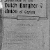  Journal of the Dutch Burgher of the Union of Ceylon