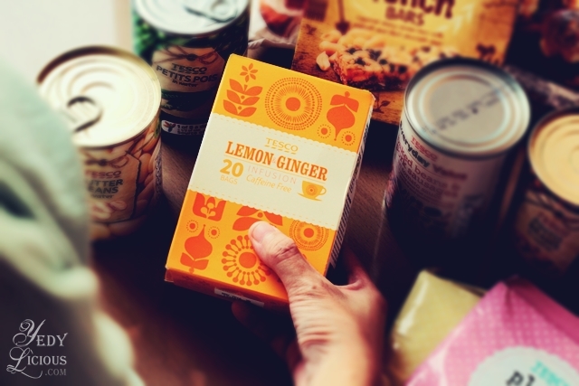 TESCO Lemon Ginger Tea