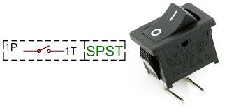 SPST Single Pole Single Through Switch