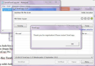 Gambar Enter Registration TerraCopy Gambar Enter Registration TerraCopy