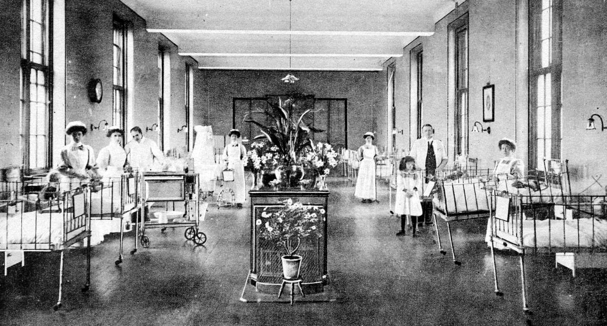 Tour Scotland Old Photograph Royal Hospital for Sick Children