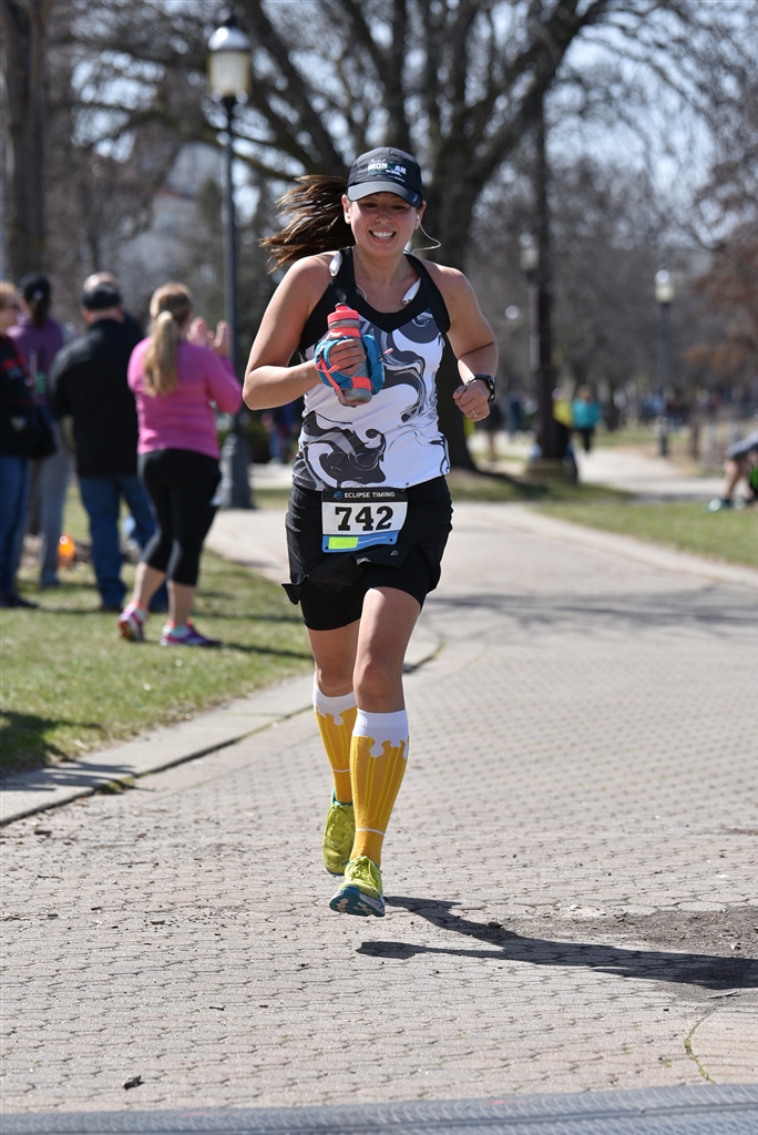 Birthday PR at Trailbreaker Marathon no fooling!