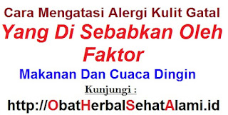 Cara menghilangkan dan mengatasi alergi kulit gatal yang di sebabkan oleh faktor makanan dan cuaca dingin Cara menghilangkan dan mengatasi alergi kulit gatal yang di sebabkan oleh faktor makanan dan cuaca dingin