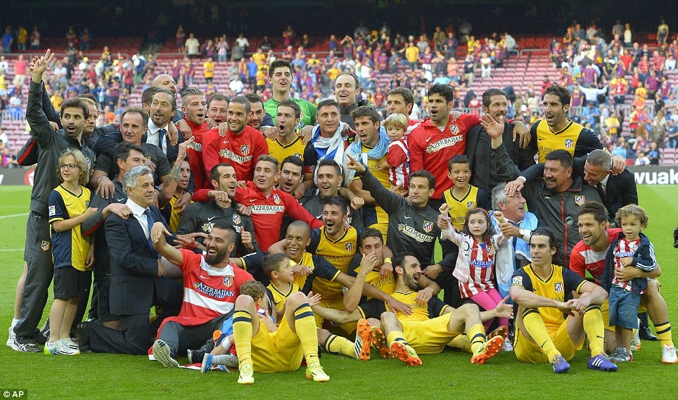 atletico madrid last la liga title