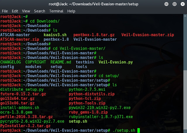 Cara Install Veil Evasion Framework di Kali Linux Terbaru Cara Install Veil Evasion Framework di Kali Linux Terbaru